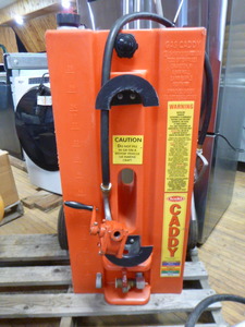 lot 129 image: Todd Portable Gas Caddy with Pump