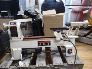 lot 134 image: Jet Mini Wood Lathe