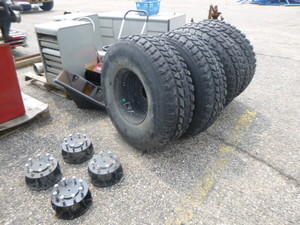 4 Goodyear Wrangler MT Skid Steer Tires