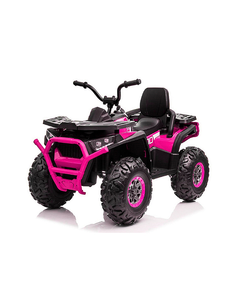lot 4 image: Blazin Wheels 12V Super ATV Quad Ride-On - Pink