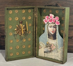 lot 102 image: Vintage St. Rose of Time Traveling Alter Box