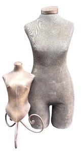 lot 154 image: Large and Smaller Mannequin Torso for Display