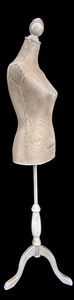 lot 19 image: Vintage Style Mannequin French Stockman Seigel  Paris Clothes Display Collectable