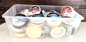 lot 145 image: Large Lot of Crafting Wire including Soft Flex Beading Wire and More