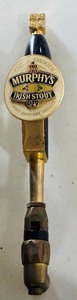 lot 142 image: Vintage Tap Handle Murpheys Irish Stout Extra Smooth Murphy Brewery Ireland