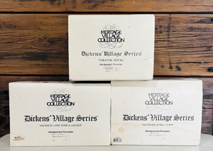 lot 68 image: Three Depart 56 Heritage Village Collection Dickens Vintage Series