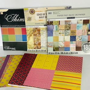 lot 175 image: Crafting - Scrapbook Paper