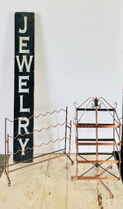 lot 91 image: Jewelry Display Stands and Sign