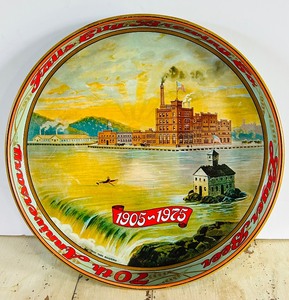 lot 99 image: Falls City 1905-1975 12 Inch Decorative Metal Tray
