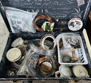 lot 87 image: Large Lot of Assorted Crafting Wire