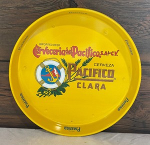 lot 209 image: Vintage Pacifico Cerveza Imported Beer Tray
