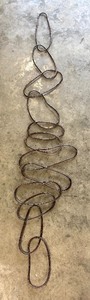 lot 250 image: Large Abstract Metal Decor