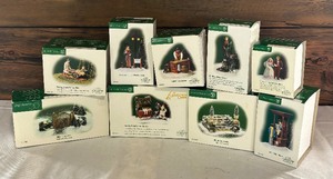 lot 215A image: Department 56 Accessories including The Big Prize Turkey, Charles & Catherine Dickens, A Fine Shoe Shine, Fieldstone Stairway and More