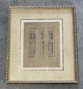 lot 259 image: LArt Architectural en France Print by Eugene Rouyer