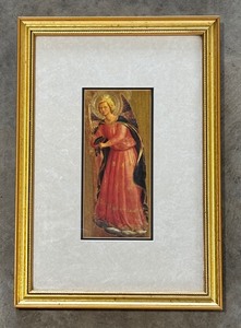 lot 268 image: Angel Making Music Print from the Tabernacle of the Linaioli by Fra Angelico
