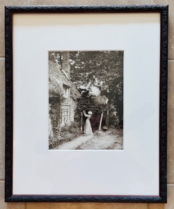 lot 347 image: Framed Print The Gardeners Daughter by Robert Finlay