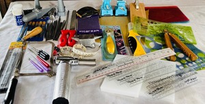 lot 314 image: Mixed Crafting and Jewelry Making Tools and Supplies Collection