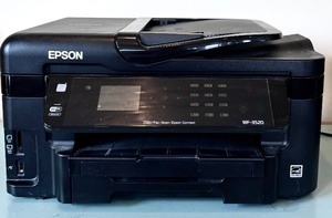 lot 310 image: Epson WF-3520 All-in-One Wireless Color Inkjet Printer