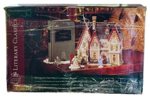 lot 368 image: Dickens Village Literary Classics Lighted House with Figures