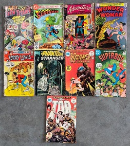 lot 380 image: Collection of 10 Vintage DC Comic Books Assorted Titles