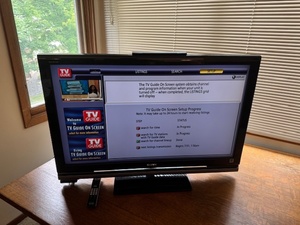 lot 19 image: Sony 42 Flat Screen Television with Remote