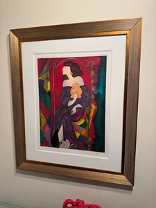 lot 137 image: Linda Le Kinff Signed and Numbered Framed Print 298350