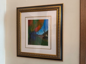 lot 148 image: Framed Limited Edition Signed Landscape Print 153300