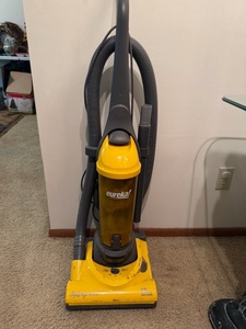 lot 216 image: Eureka Bagless Upright Vacuum Cleaner with Attachments