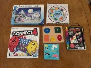 lot 218 image: Collection of Board Games, Puzzle, and Educational Toys