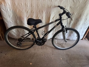 lot 229 image: 26 Raleigh Mountain Bike with Front Suspension and 21-Speed Gears
