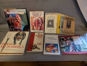lot 83 image: Collection of American Indian Books and Auction Catalogs