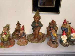 lot 147 image: Collection of Tom Clark Gnome Figurines and Garden Gnomes