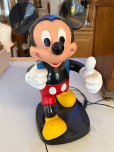 lot 220 image: Tyco Vintage Mickey Mouse Telephone with Backpack Handset