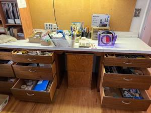 lot 313 image: Large Lot of Assorted Office Supplies and Organizers
