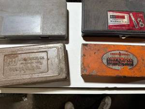 lot 413 image: Set of 4 Vintage Tool Kits Including Tap and Die, Punch, and Flaring Tools