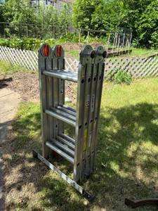 lot 426 image: Keller Multi-Position Aluminum Folding Ladder