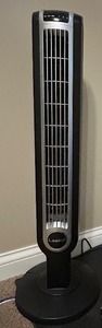 lot 93 image: Lasko Oscillating Tower Fan with Digital Controls