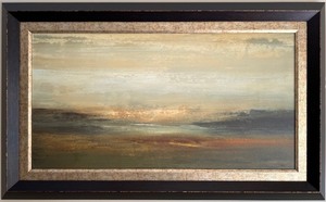 lot 6 image: Framed Abstract Landscape Painting Signed by Artist