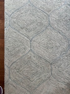 lot 20 image: Handmade Lizzy Home Area Rug with Geometric Pattern