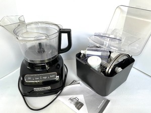 lot 56 image: KitchenAid KFP0935Q Food Processor with Attachments and Instruction Manual