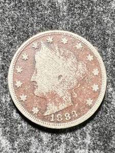lot 24 image: 1883 WCENTS US V NICKEL