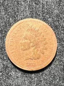 lot 43 image: 1878 US INDIAN HEAD CENT
