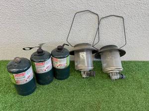 lot 31 image: Coleman Lanterns & Propane Tanks