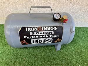lot 141 image: 5 Gallon Portable Air Tank