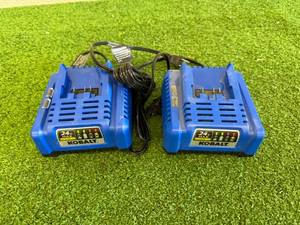 lot 144 image: Kobalt 24 Volt Max Battery Chargers
