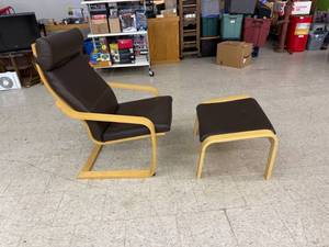 lot 148 image: Ikea Chair & Stool