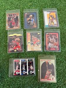 lot 156 image: Michael Jordan Basketball Cards