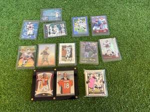 lot 179 image: Payton Manning Football Cards
