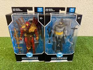 lot 209 image: DC Multiverse Azrael & Batman White Knight
