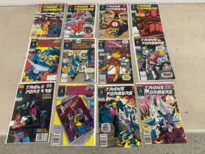 lot 195 image: Trans Formers Comic Books